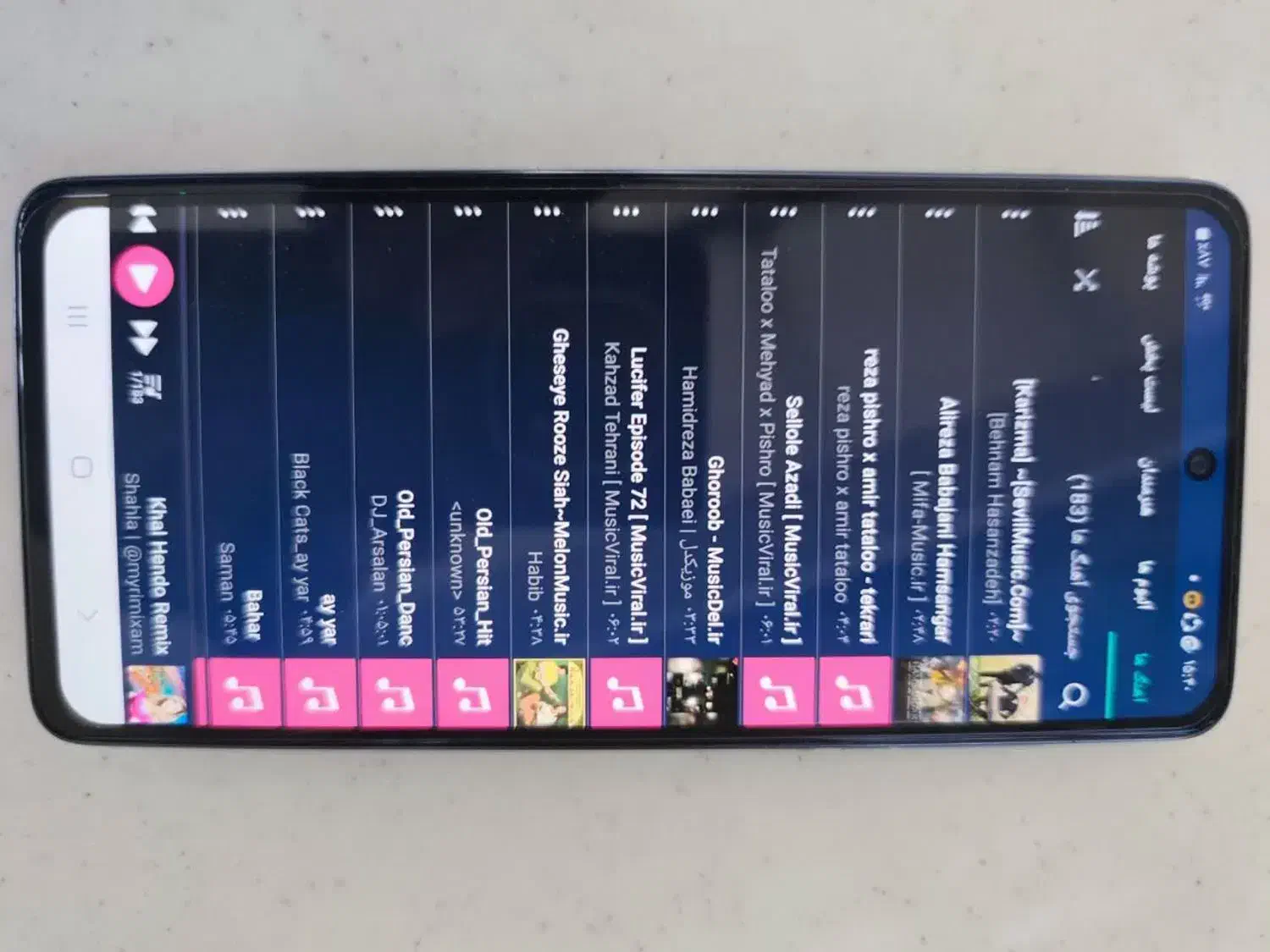 سامسونگ Galaxy A73 5G با حافظهٔ ۲۵۶ گیگابایت|موبایل|اصفهان, برازنده|دیوار
