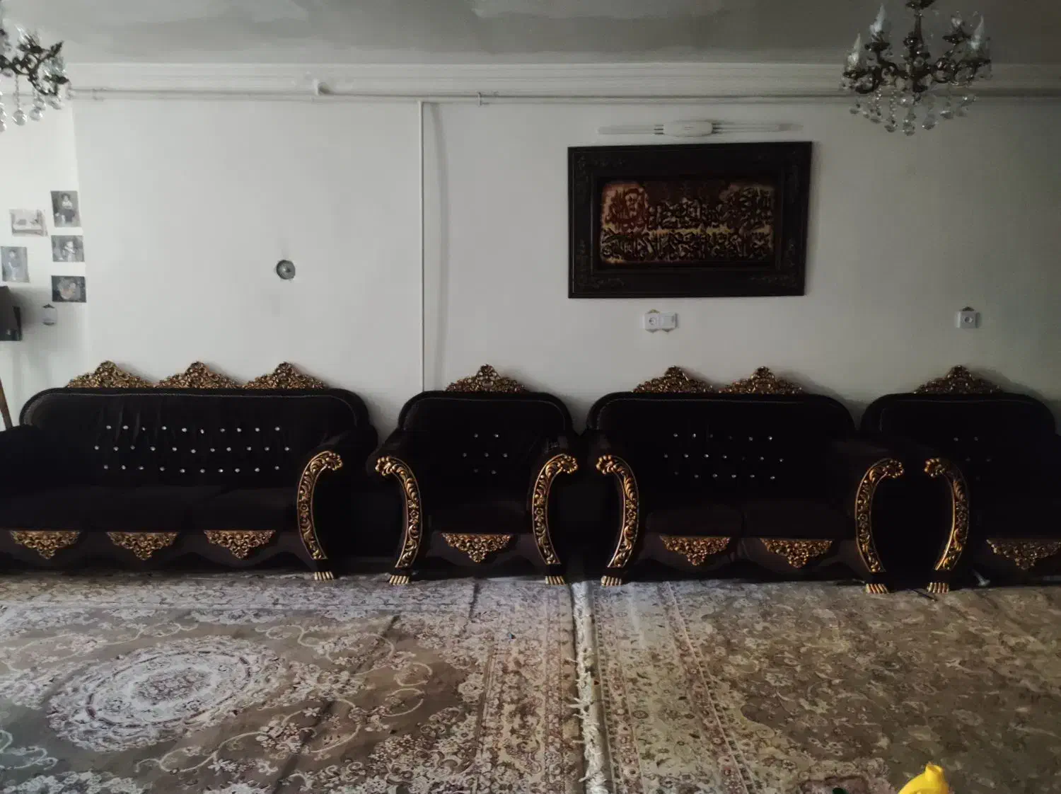 مبل هفت نفره|مبلمان خانگی و میز عسلی|شیدا, |دیوار