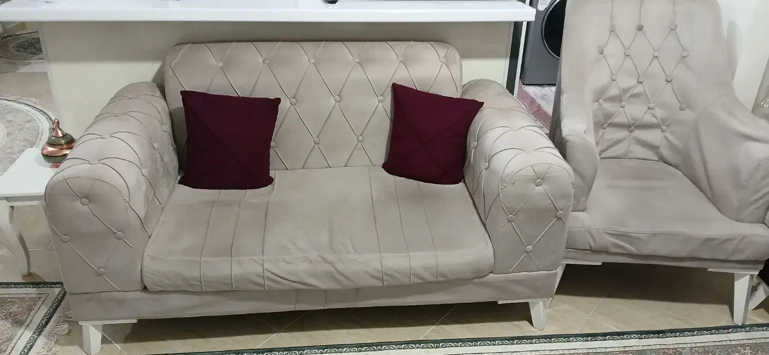 مبل چستر ۷نفره|مبلمان خانگی و میز عسلی|ماهدشت, |دیوار