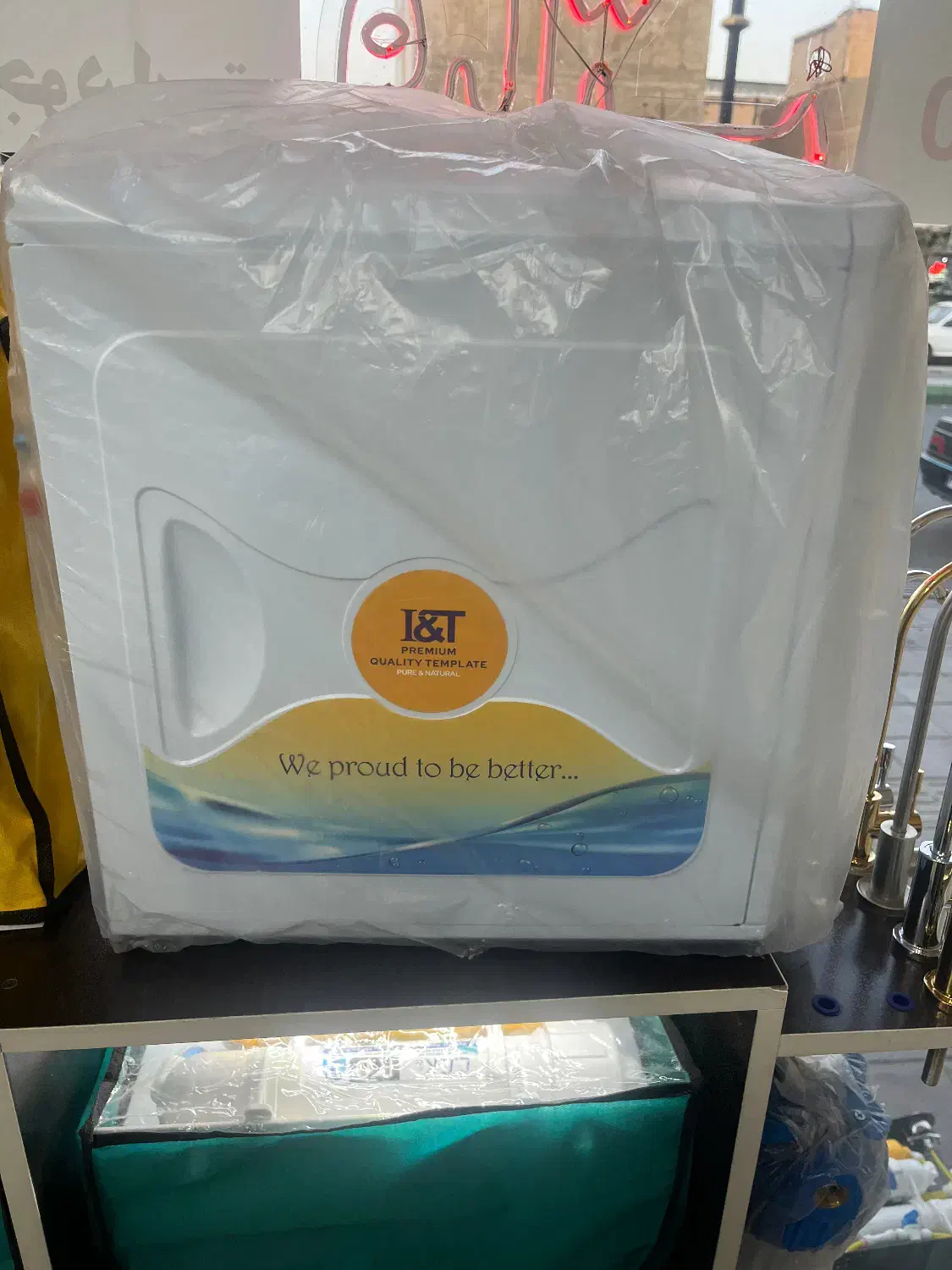 دستگاه تصفیه اب کیسی کم جا مدل کیسی اب شیرکن|آبسردکن و تصفیه آب|باقرشهر, |دیوار