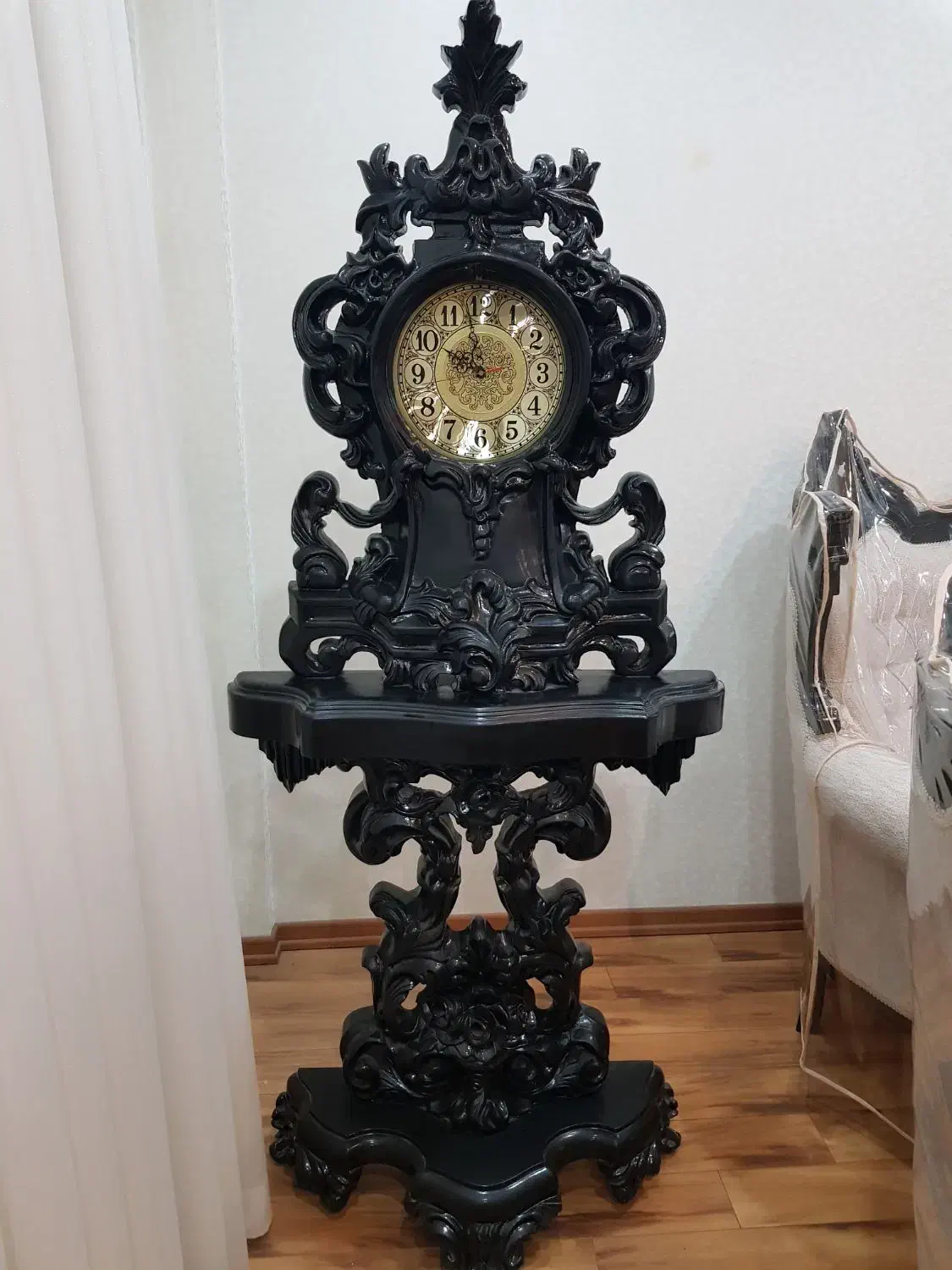 ساعت ایستاده چوب راش|ساعت دیواری و تزئینی|تهران, پاسداران|دیوار