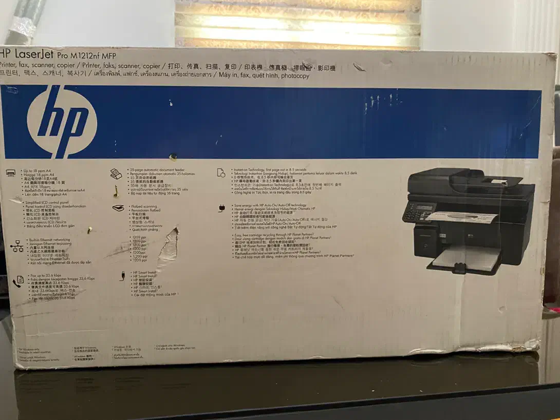 M1212nf پرینتر چندکاره لیزری اچ پی (آکبند) مدل|پرینتر، اسکنر، کپی، فکس|تهران, شیخ هادی|دیوار