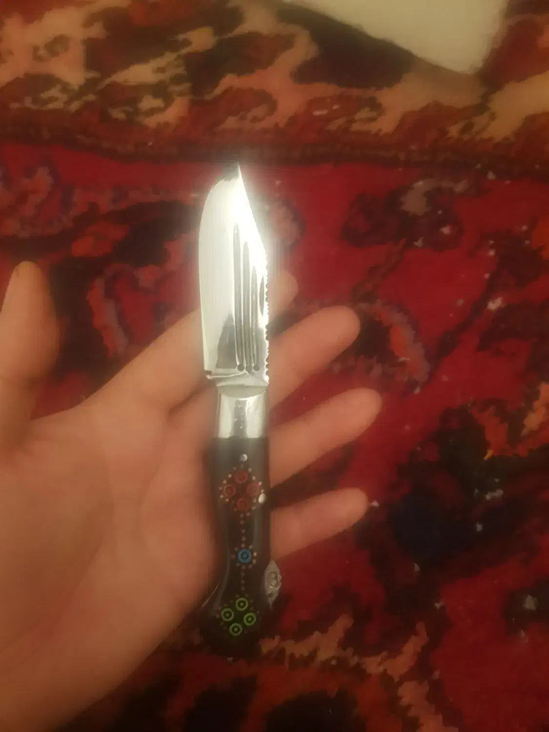 چاقوی بابا قدیمی|کلکسیون اشیاء عتیقه|تبریز, |دیوار