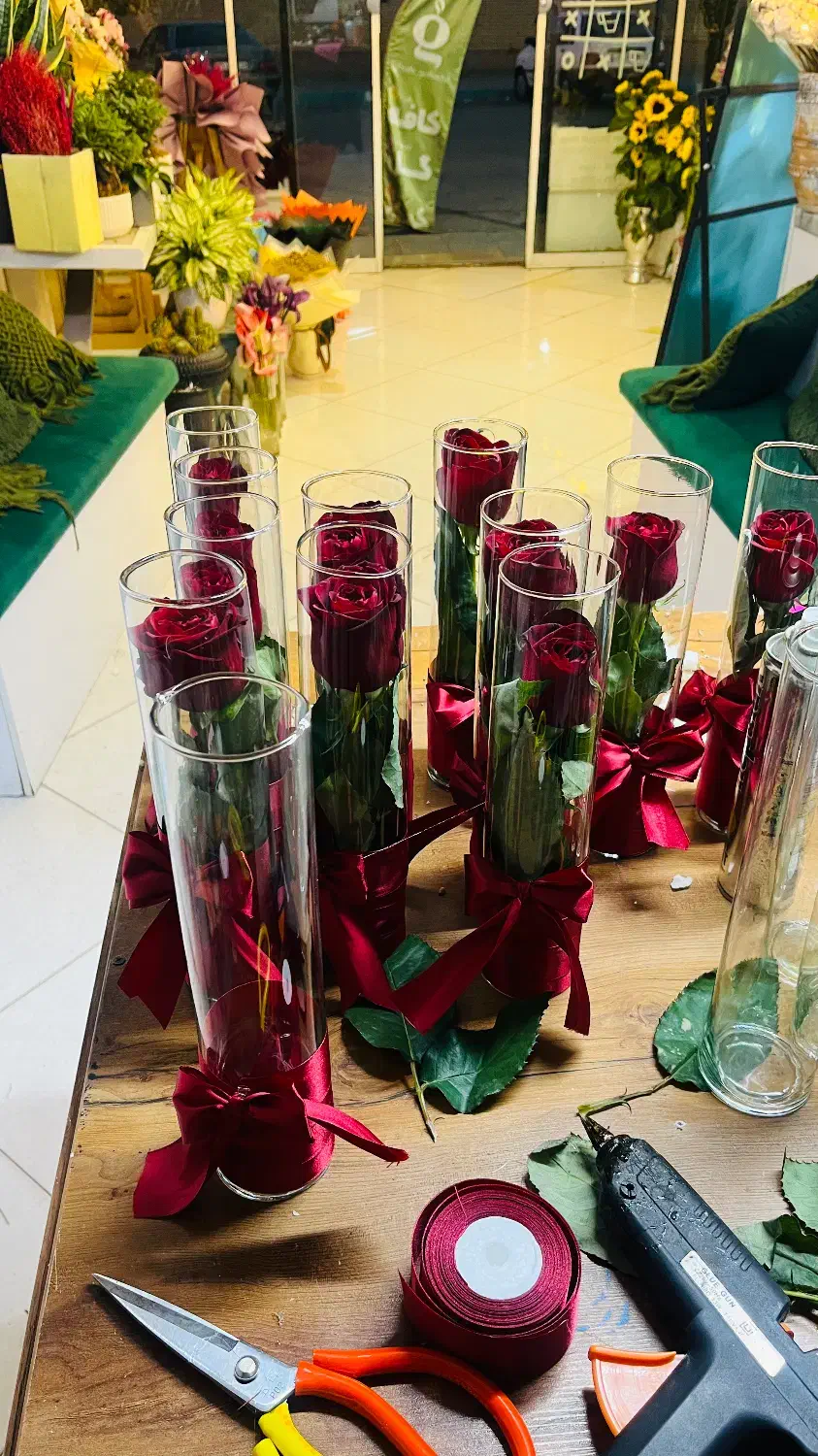 دستهگل|گل و گیاه طبیعی|یزد, |دیوار