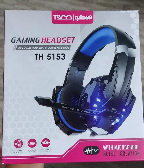 هدست گیمینگ تسکو نو|لوازم جانبی موبایل و تبلت|بومهن, |دیوار