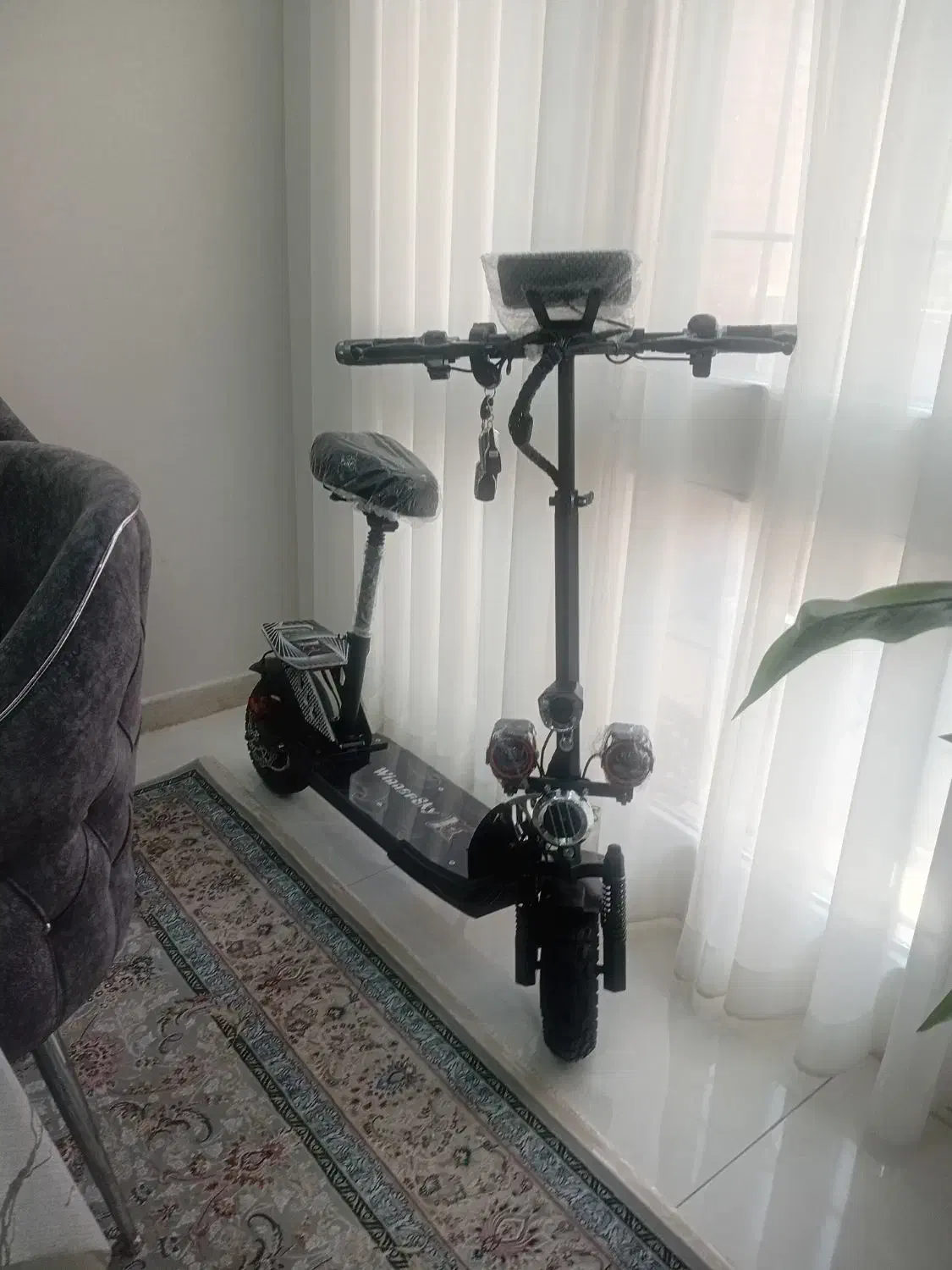 اسکوتر برقی|دوچرخه، اسکیت، اسکوتر|پرند, فاز ۲|دیوار