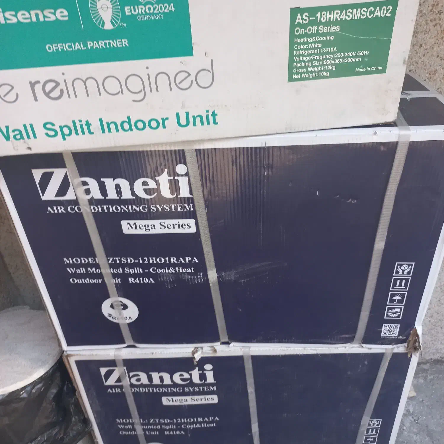 کولر 24هزار  زانتی  موتور T3به همراه کابل و لوله|کولر گازی و فن‌کوئل|لاهیجان, شیخ زاهد|دیوار