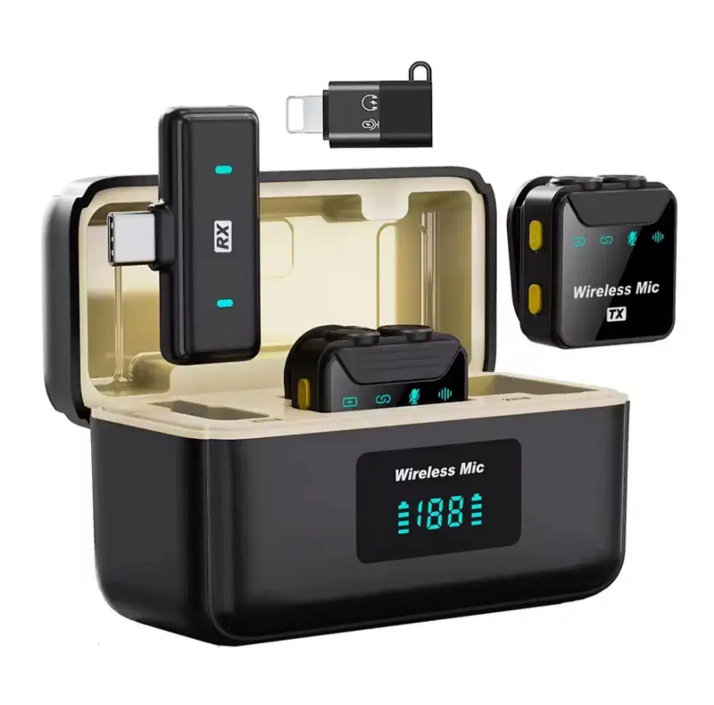 میکروفن یقه ای sx 23 دوقلو|لوازم جانبی موبایل و تبلت|تهران, امام زاده عبدالله|دیوار