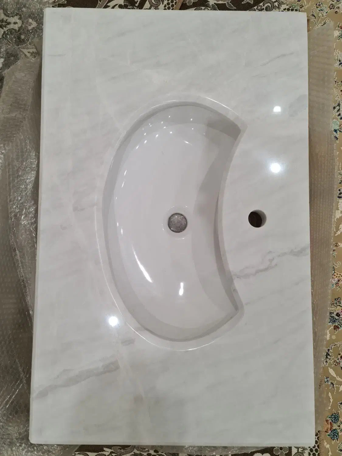 روشویی سنگی ازنا|لوازم سرویس بهداشتی|کرج, عظیمیه|دیوار