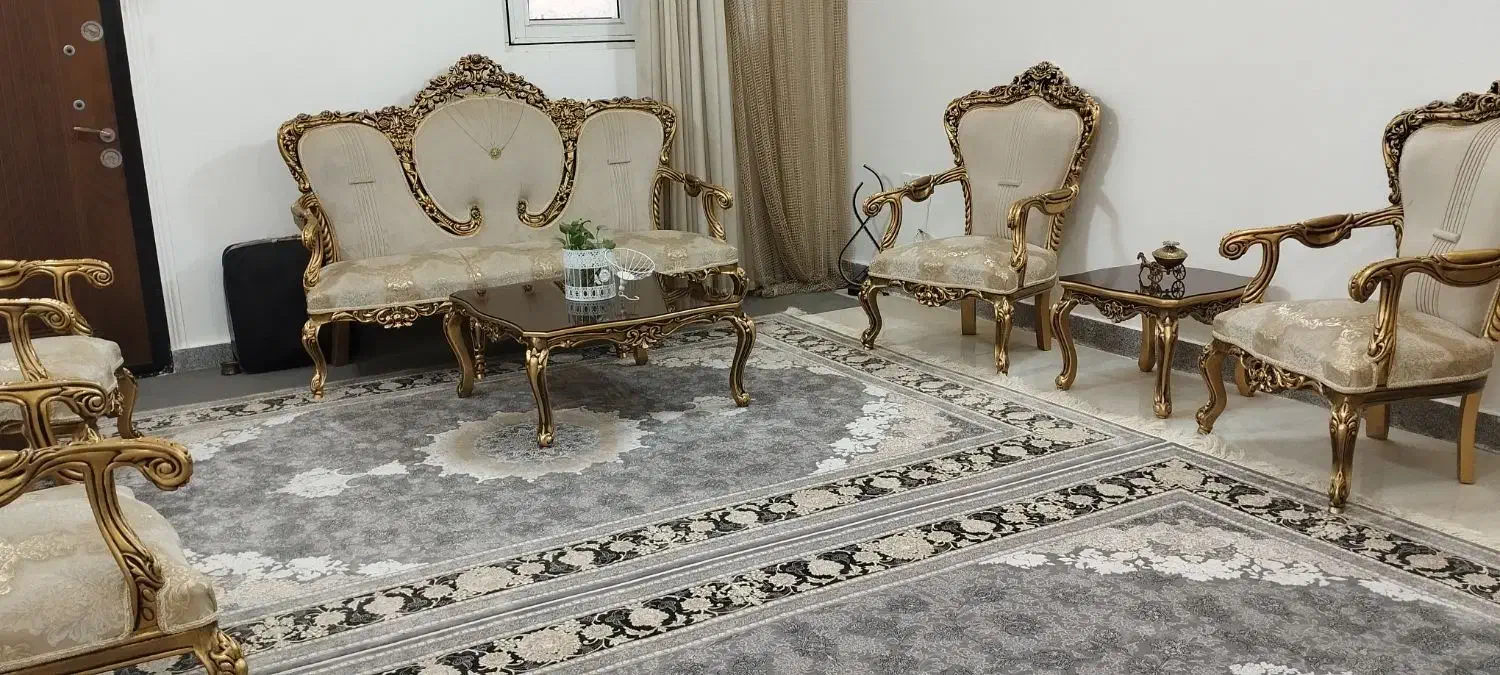 مبل سلطنتی شیک|مبلمان خانگی و میز عسلی|قنوات, |دیوار