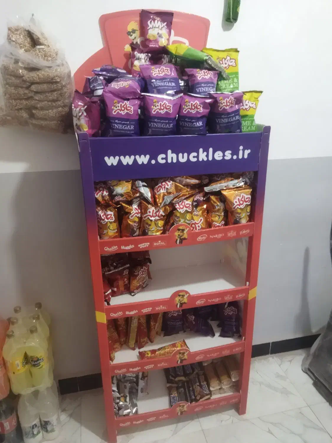 استند چیپس و پفک کار نکرده|فروشگاه و مغازه|تایباد, |دیوار