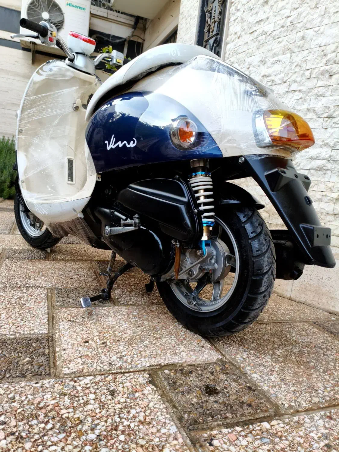 پاکشتی یاماها وینو ژاپنی اتومات کلیک ایروکس وسپا|موتورسیکلت|مشهد, احمدآباد|دیوار