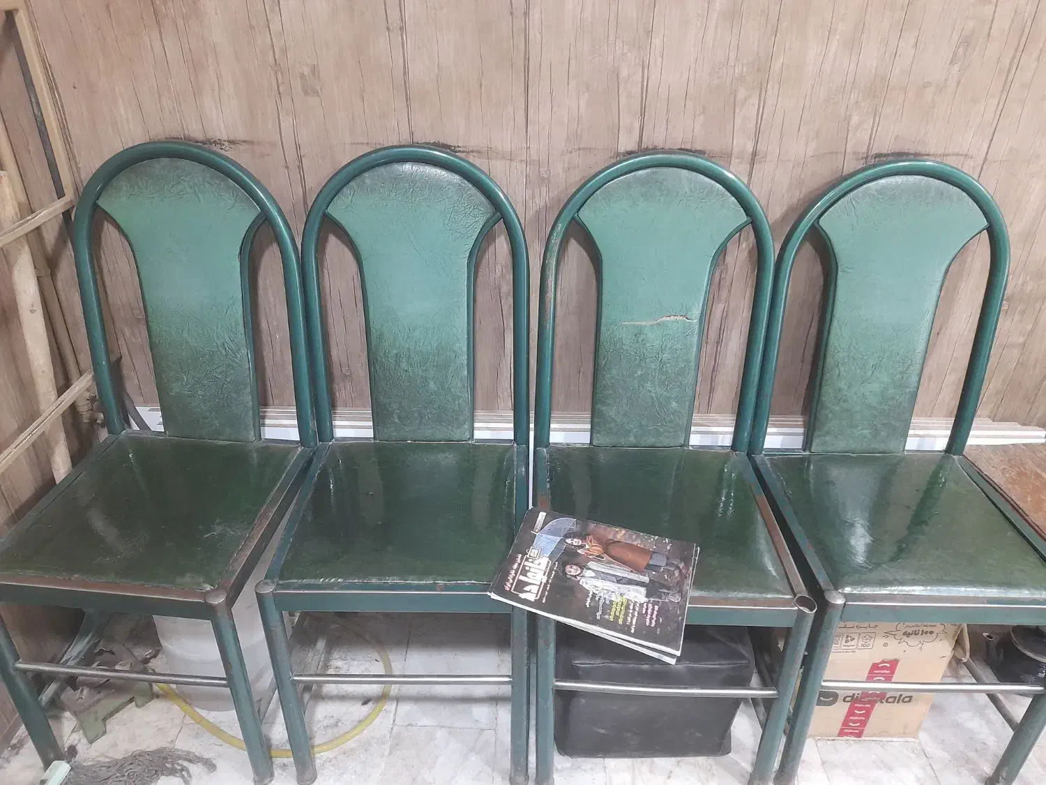 صندلی چهار عدد|صندلی و نیمکت|الوند, |دیوار