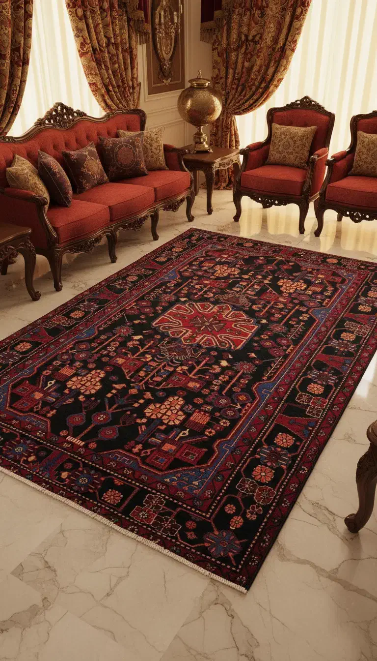 فرش دستباف|فرش|کرج, برغان|دیوار