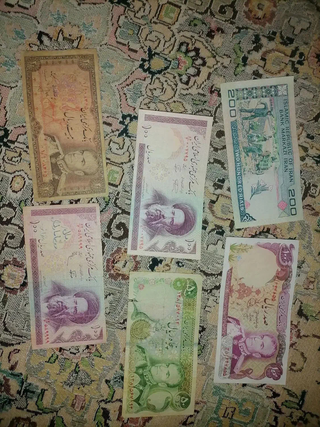 پول و اسکناس قدیمی|کلکسیون سکه، تمبر، اسکناس|زرقان, |دیوار