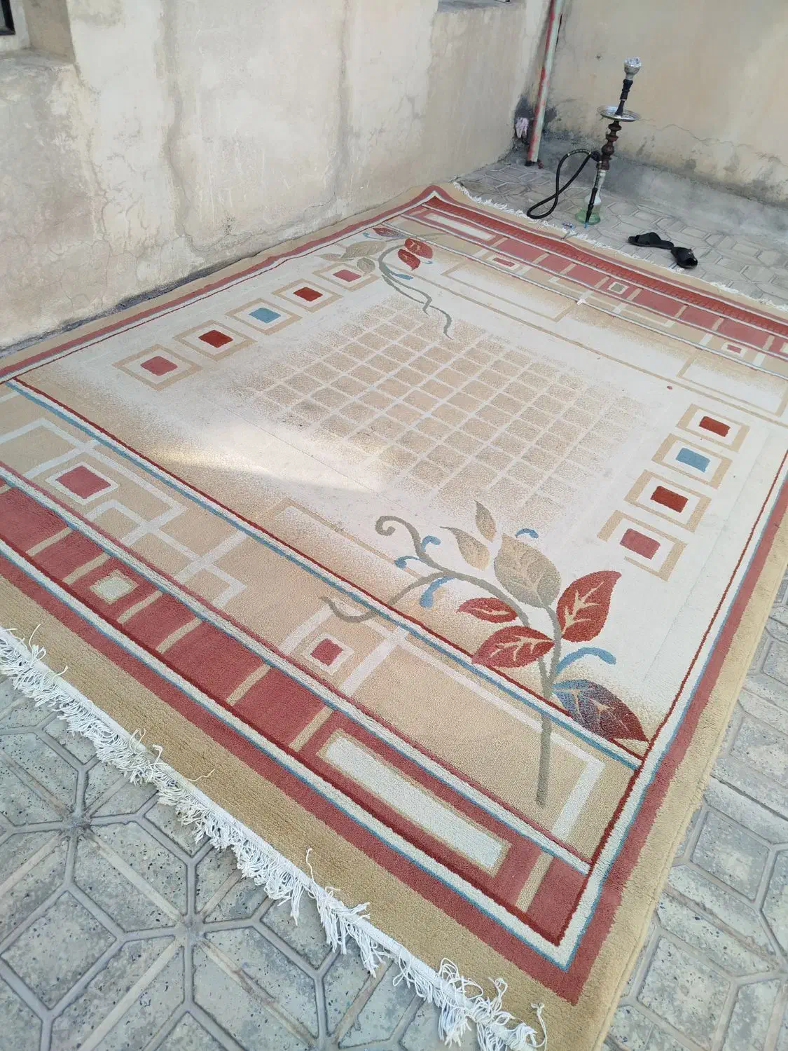 گلیم تو آشپزخونه ۹متری|گلیم، جاجیم، گبه|ایلام, |دیوار