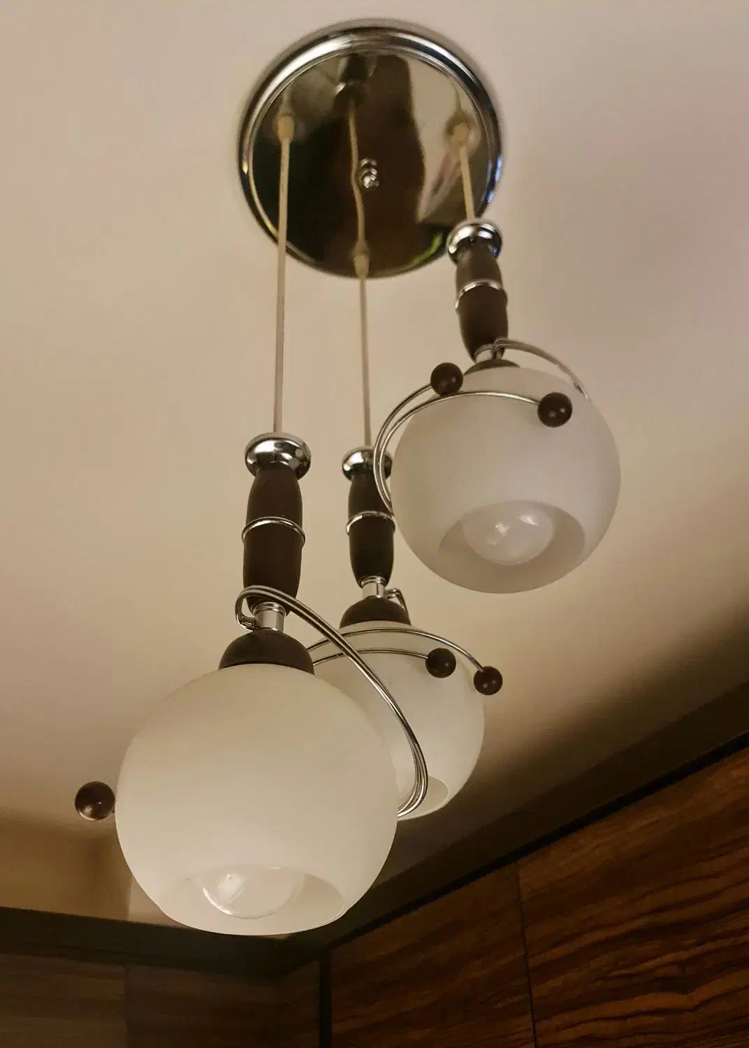 لوستر آشپزخانه سه شاخه|لوستر و چراغ آویز|اصفهان, سعادت‌آباد|دیوار