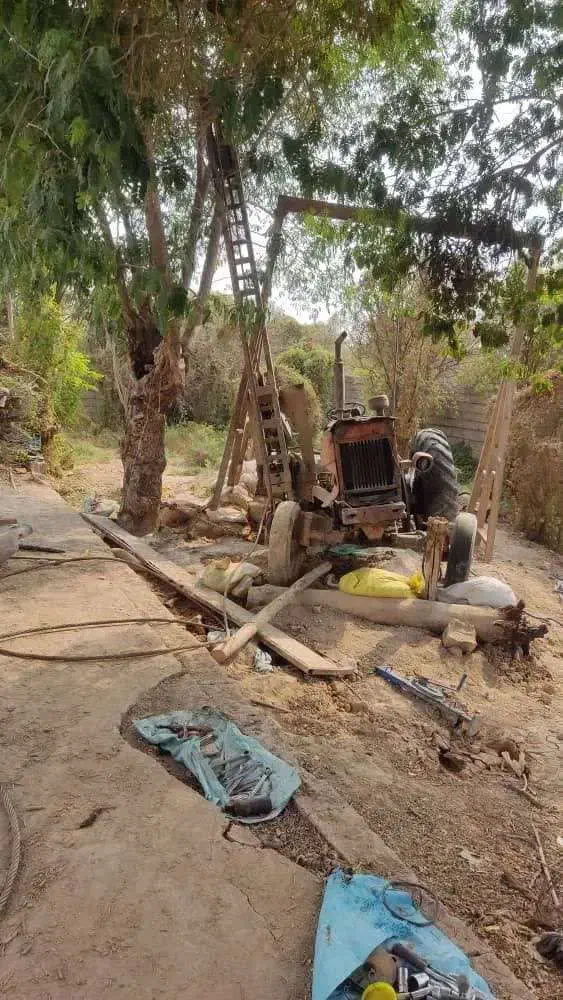 حفاری چاه آب و لایروبی و کف شکنی|خدمات پیشه و مهارت|دزفول, |دیوار