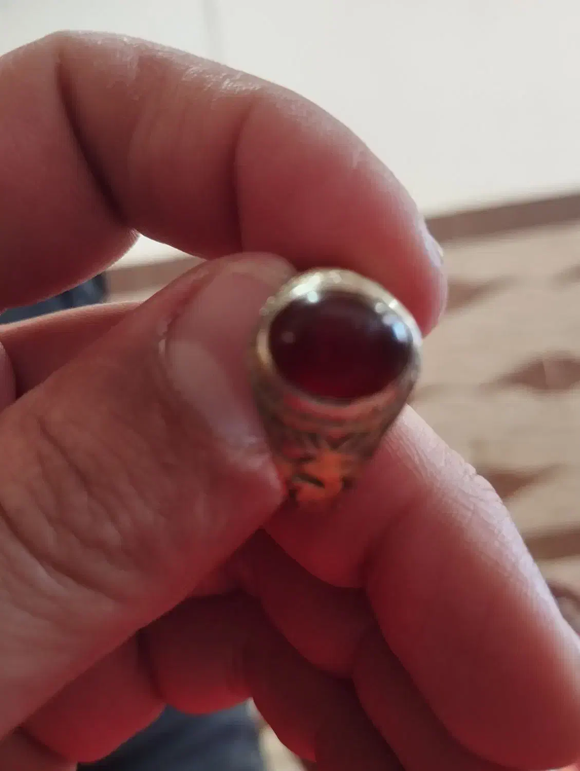 انگشترنقره عقیق|جواهرات|بم, |دیوار