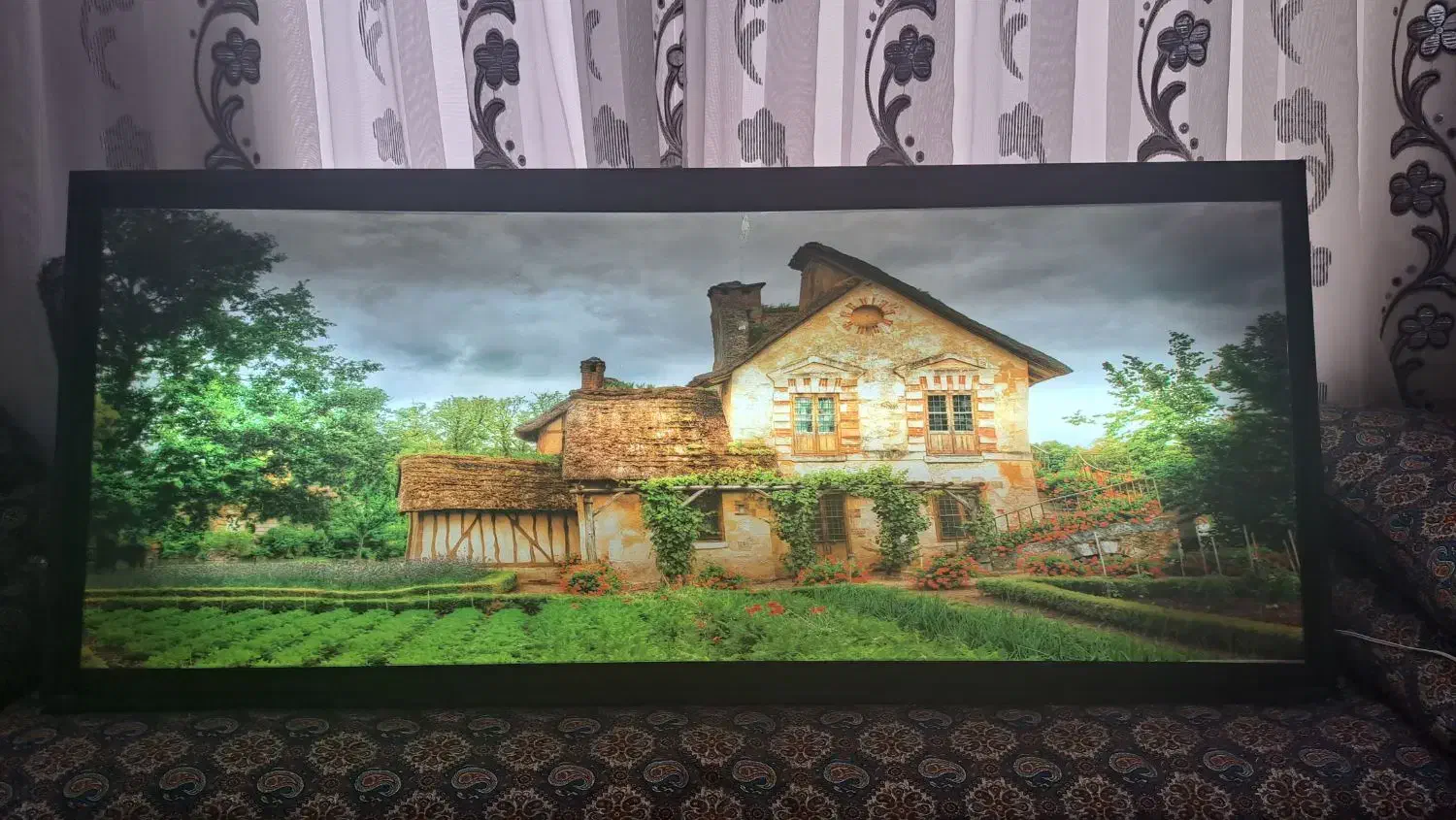 تابلو دیواری چراغ دار|چراغ خواب و آباژور|زرند, |دیوار