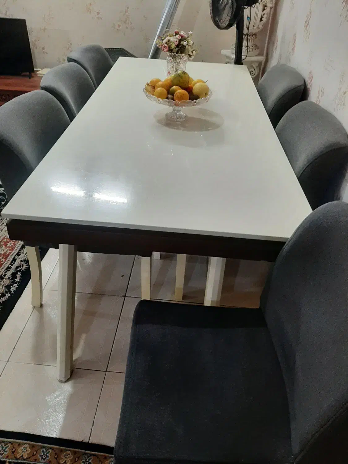 میز ناهاری 8 نفره|میز و صندلی غذاخوری|اسلام‌شهر, شهرک واوان|دیوار