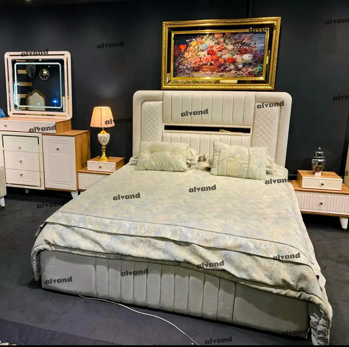 سرویس تخت خواب مدل آوا دو نفره و تک نفره|تخت و سرویس خواب|چهاردانگه (تهران), |دیوار