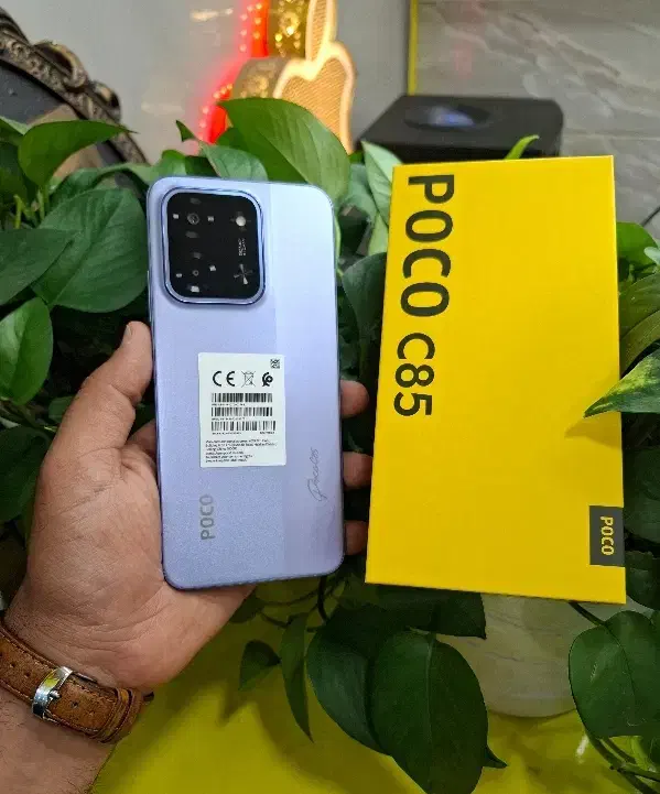 Poco C85 جدید با حافظه 256/8 شرایطی با طلا یا سفته|موبایل|مشهد, طلاب|دیوار