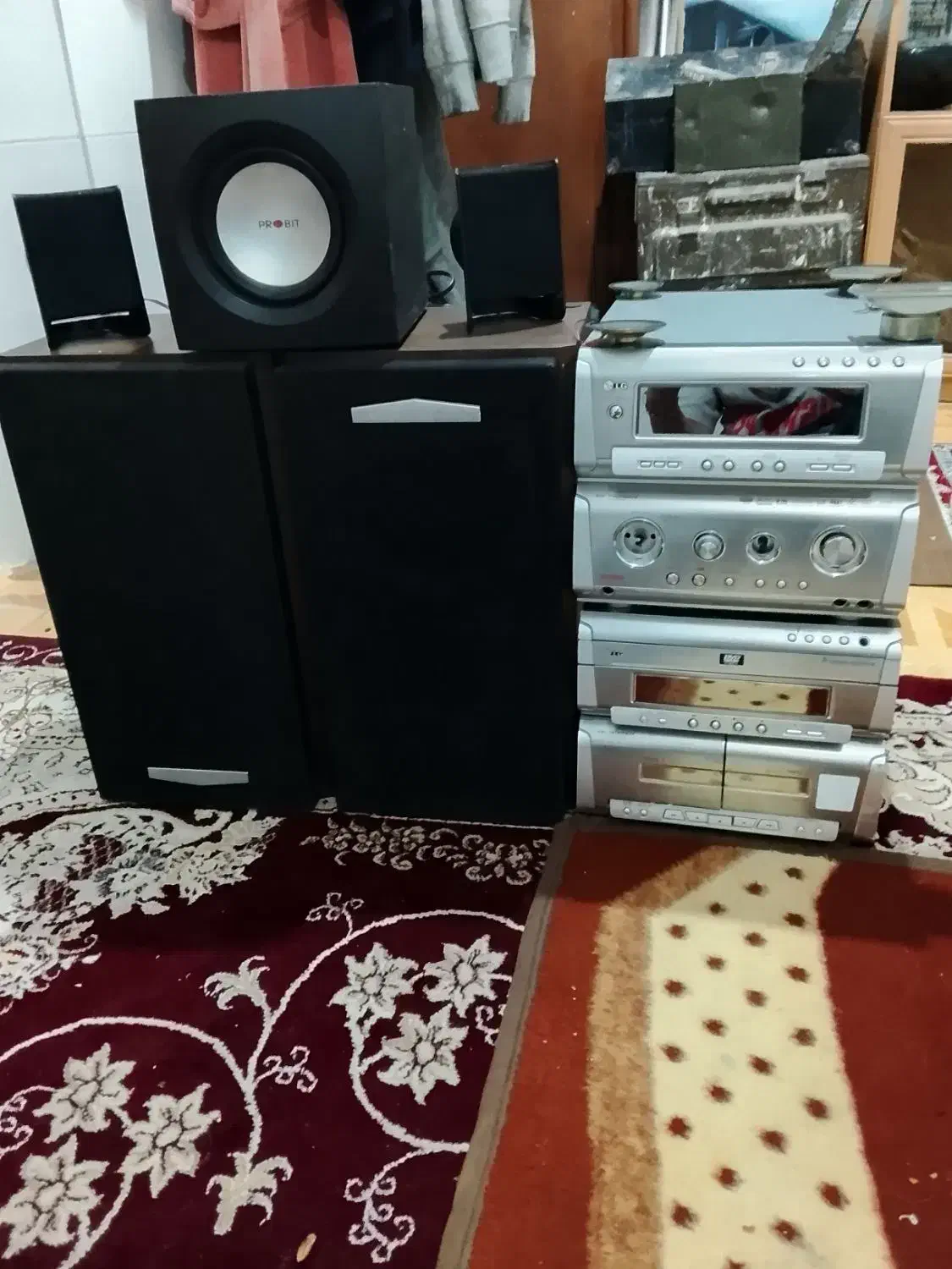 ضبط صوتی|سیستم صوتی خانگی|صدرا-فارس, فاز ۲|دیوار