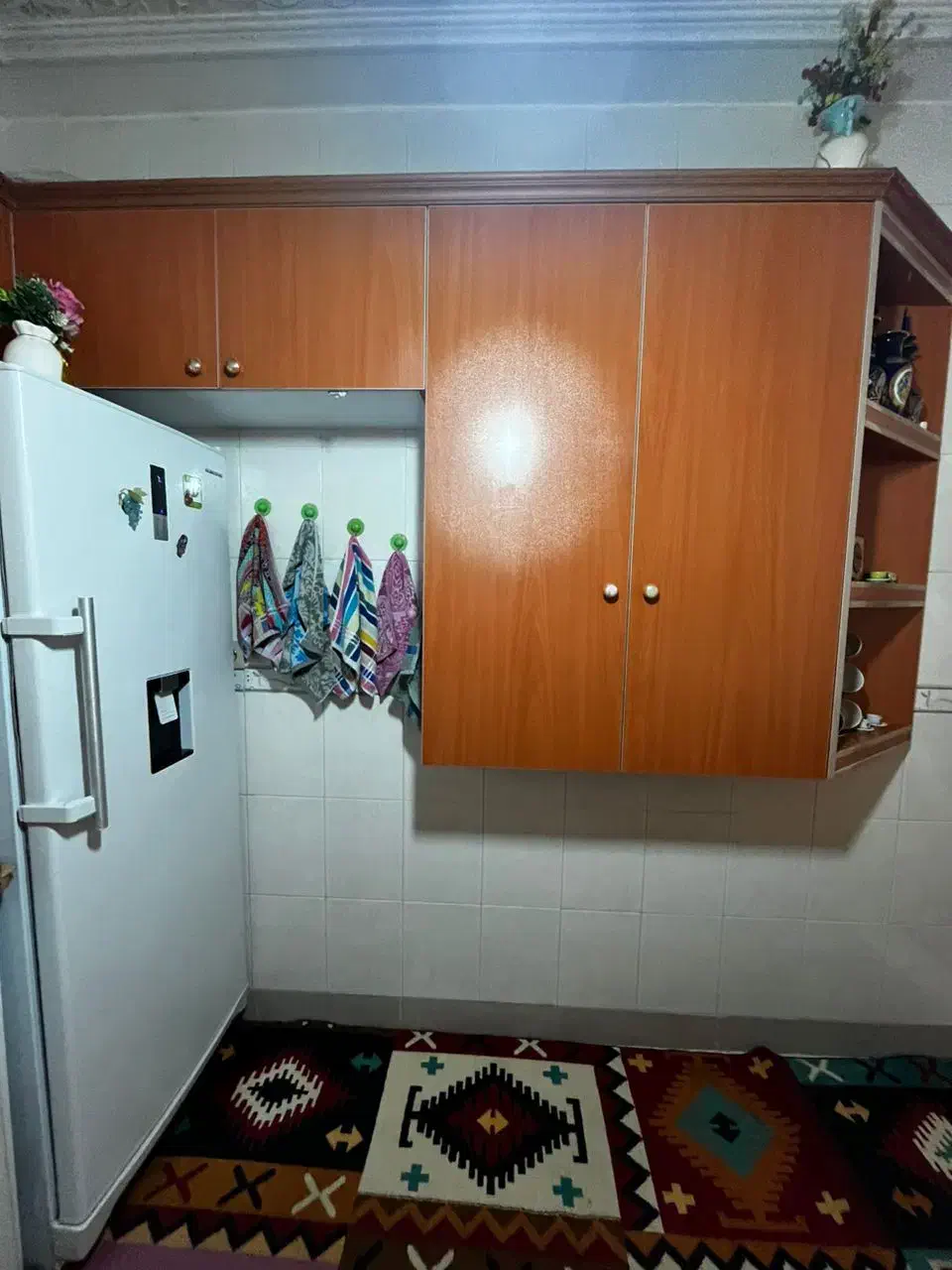 کابینت ام دی اف|آب‌چکان و نظم‌دهنده ظروف|کاشان, درب اصفهان|دیوار