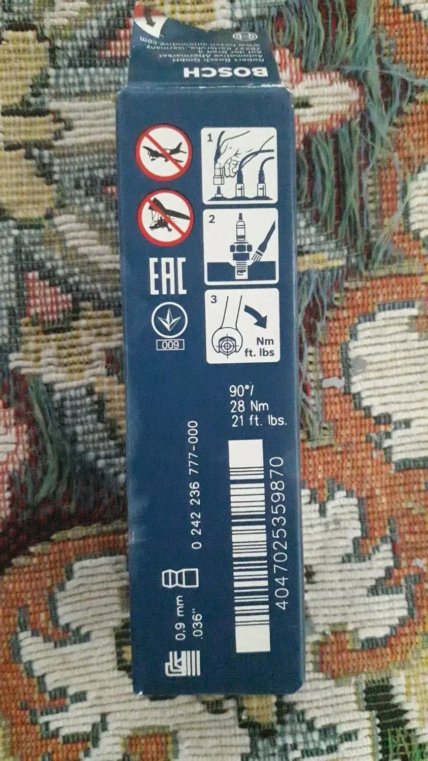 شمع اصلی بوش دارای بارکد|قطعات یدکی و لوازم جانبی|مشگین شهر, |دیوار