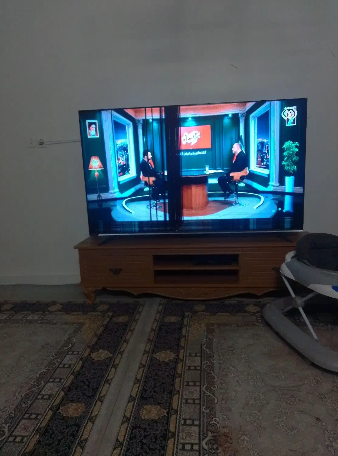 تلویزیون ۶۵اینچ jvc|تلویزیون و پروژکتور|تهران, شهرک رضویه|دیوار