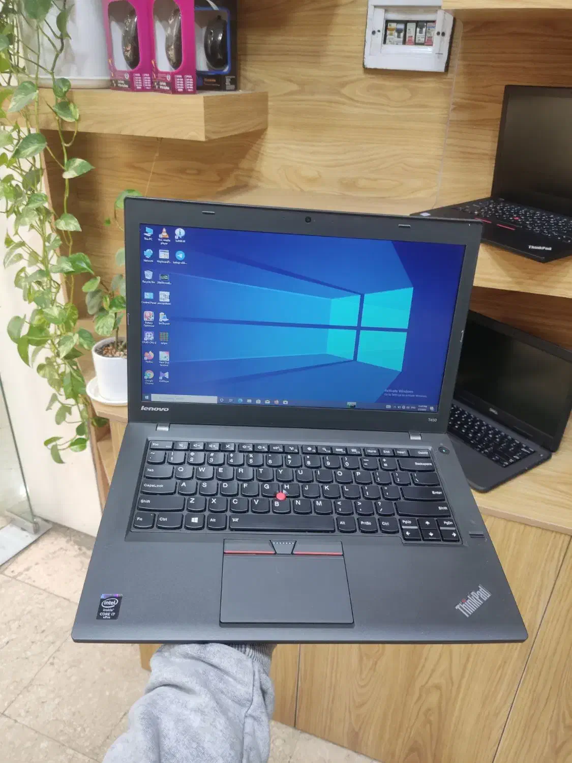 لپتاپLenovo T450 i7قدرتمند رم۸/هارد256sdd/اسلیم|رایانه همراه|ری, علایین|دیوار