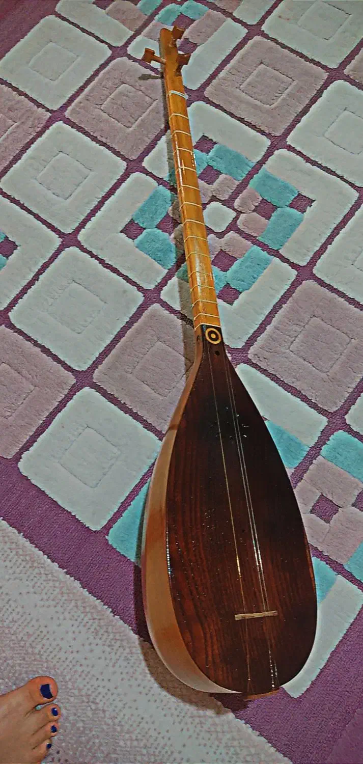 تنبور اکبری|سازهای سنتی|اسلامآباد غرب, |دیوار