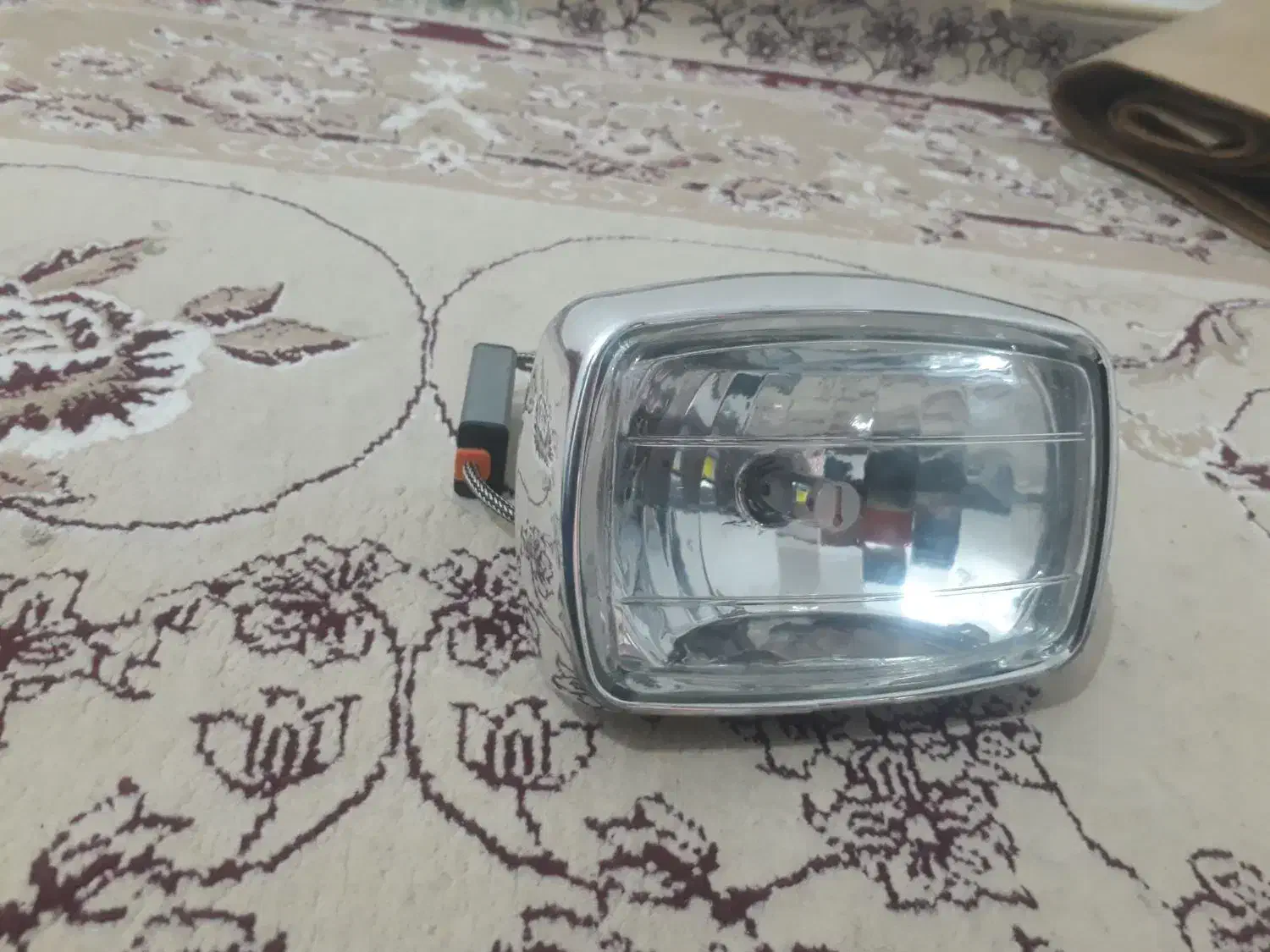 بوق حلزونی و کاسه موتور با هدلایت و یک جفت بوق۱۰۱۱|موتورسیکلت|ایذه, |دیوار