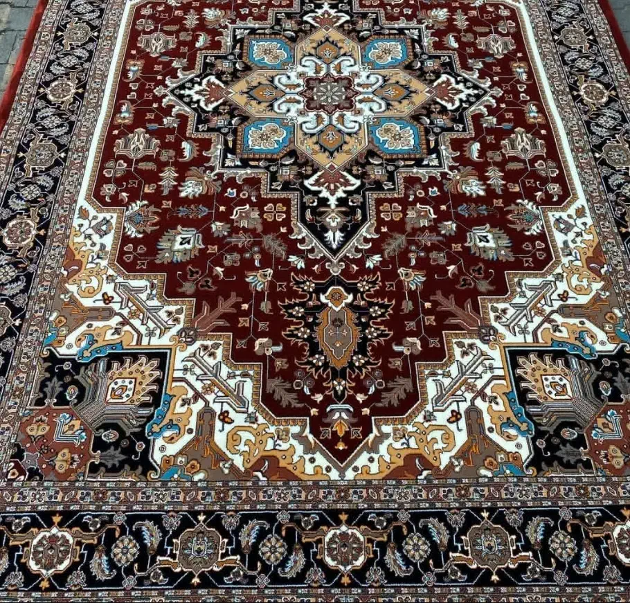 فرش ۷۰۰ شانه ۶ متری طرح هریس|فرش|کرج, کوی کارمندان جنوبی|دیوار