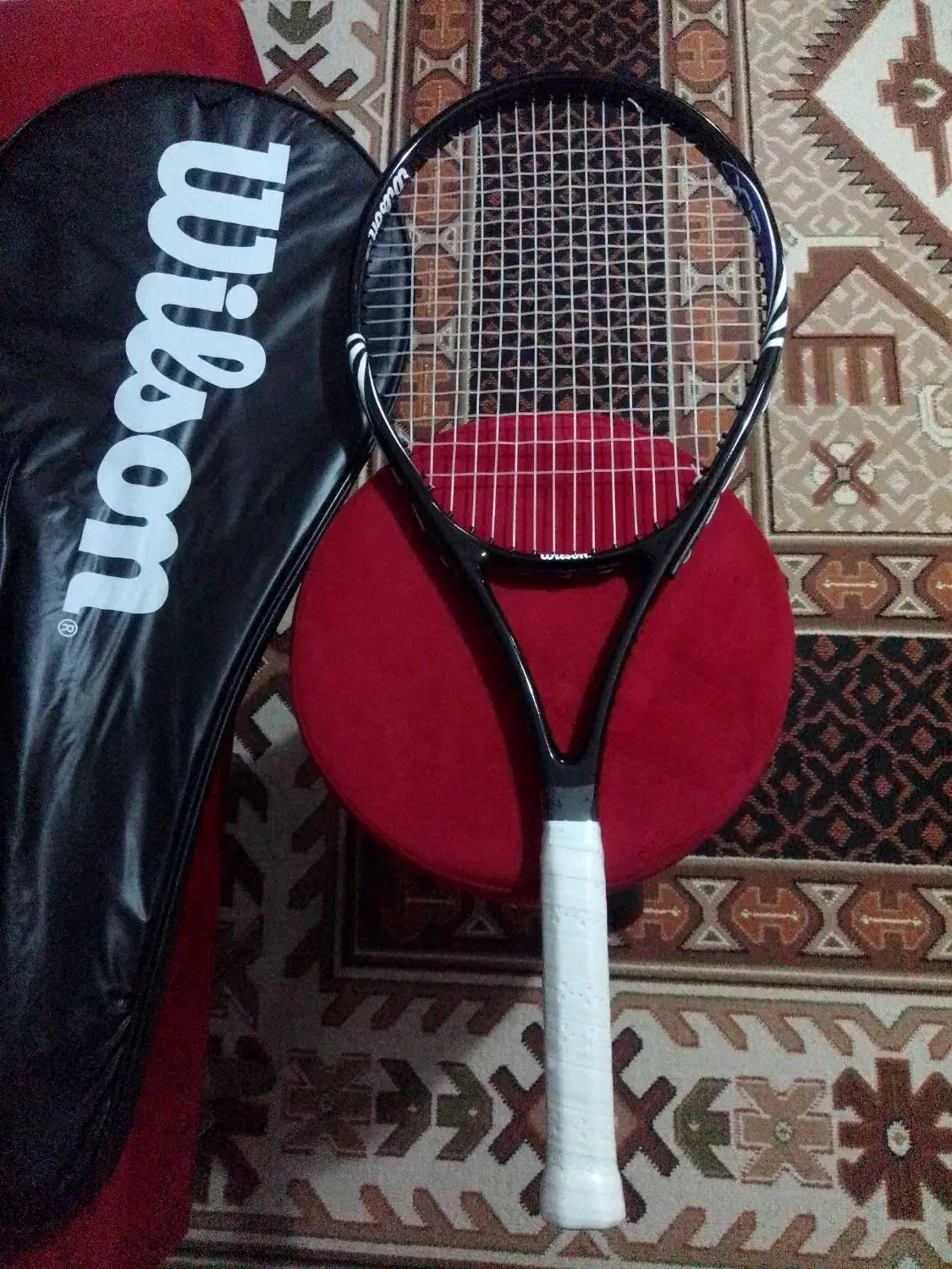 راکت تنیس ویلسون آکبند نو|تجهیزات ورزشی|بابل, |دیوار