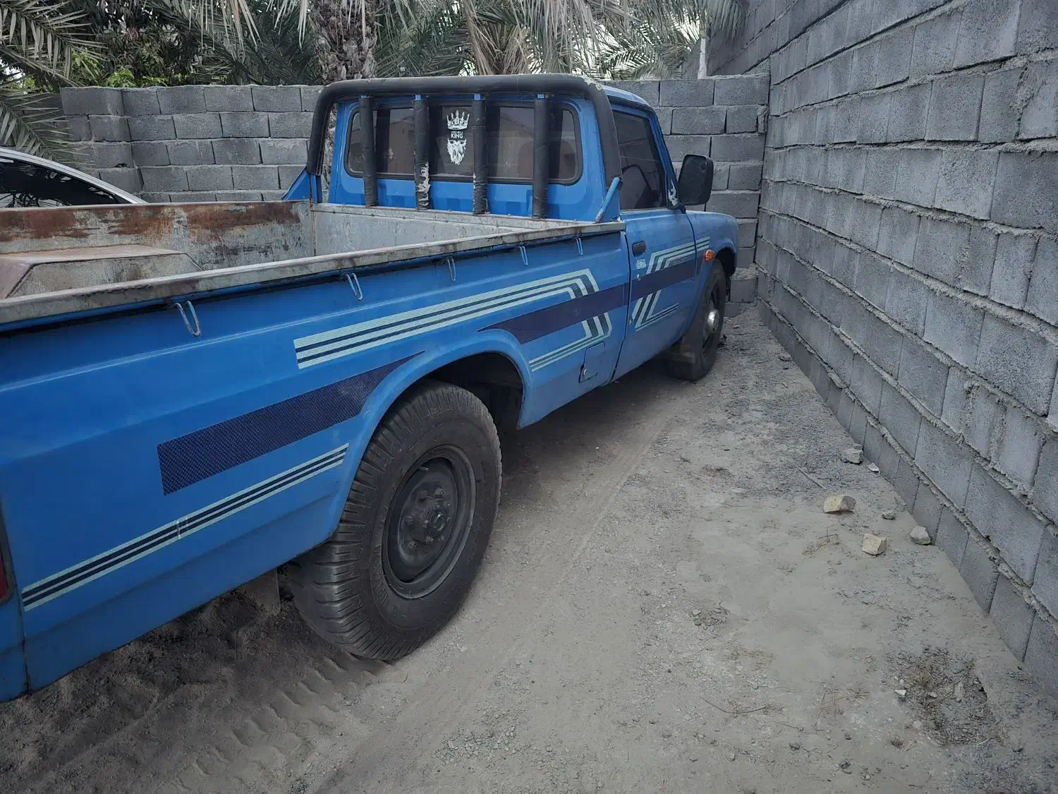 ۴۰۲ گاز سیمی بدون رنگ|خودرو سواری و وانت|بند زرک, |دیوار