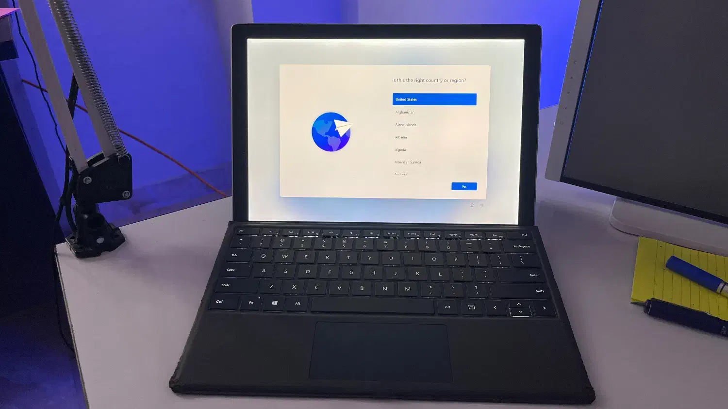 Surface pro 7|رایانه همراه|آستارا, |دیوار