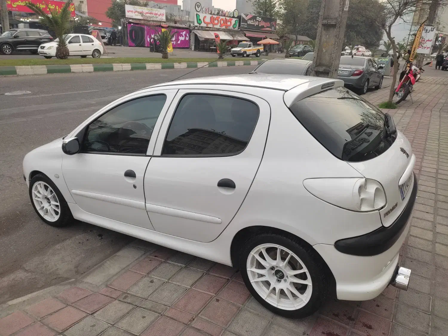 ۲۰۶ مدل ۹۰ تیپ ۵ فرانسه درجه یک|خودرو سواری و وانت|رشت, جهاد|دیوار