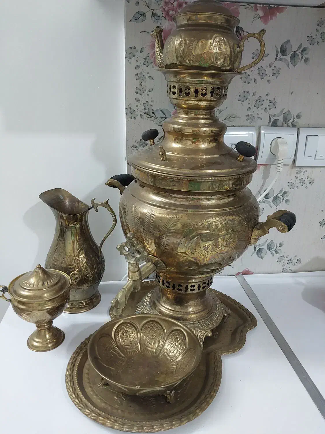 سماور زغالی نو|سماور، چایساز، قهوهساز|مشهد, شهید آوینی|دیوار