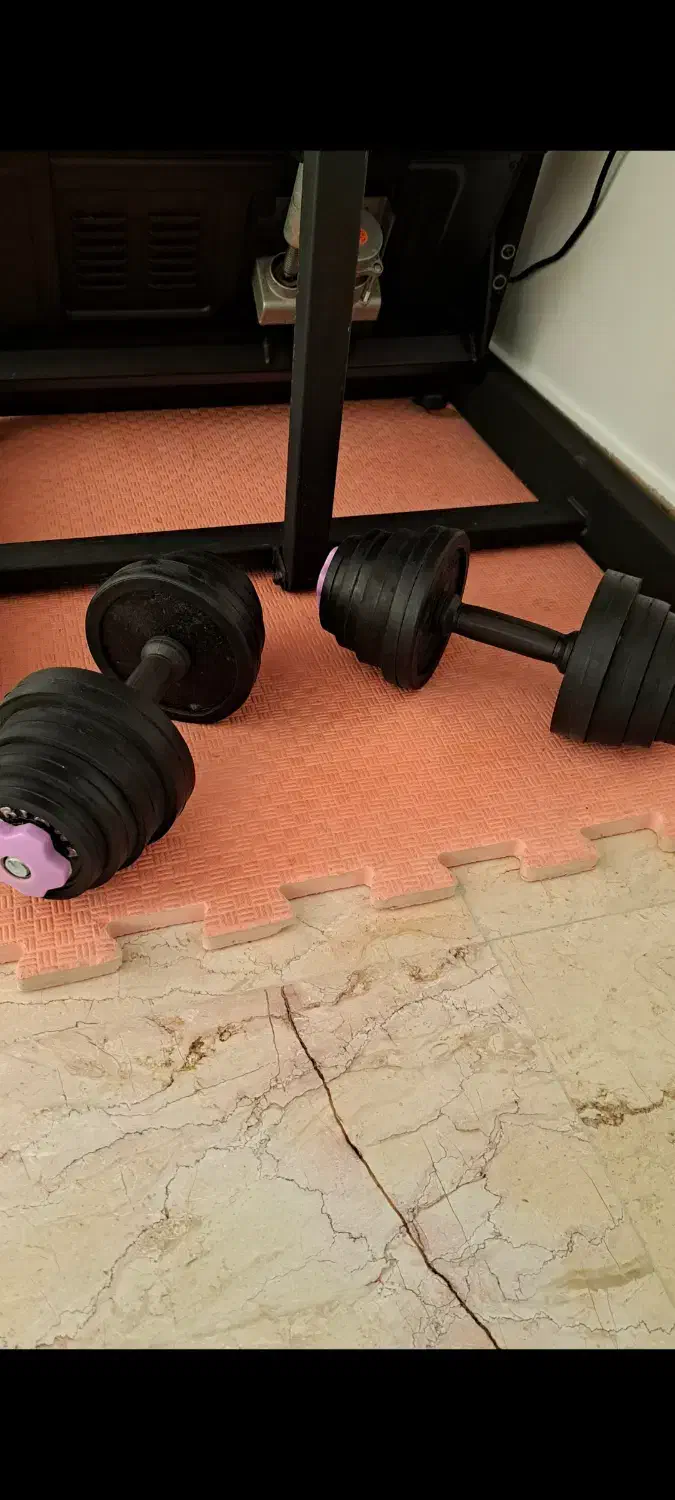 دمبل ۲۰ کیلویی متغیر|تجهیزات ورزشی|تهران, مجیدآباد|دیوار