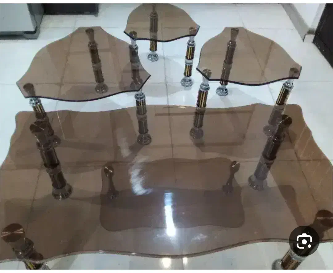 شیشه دودی میز عسلی|مبلمان خانگی و میز عسلی|قرچک, شهرک الحدید|دیوار