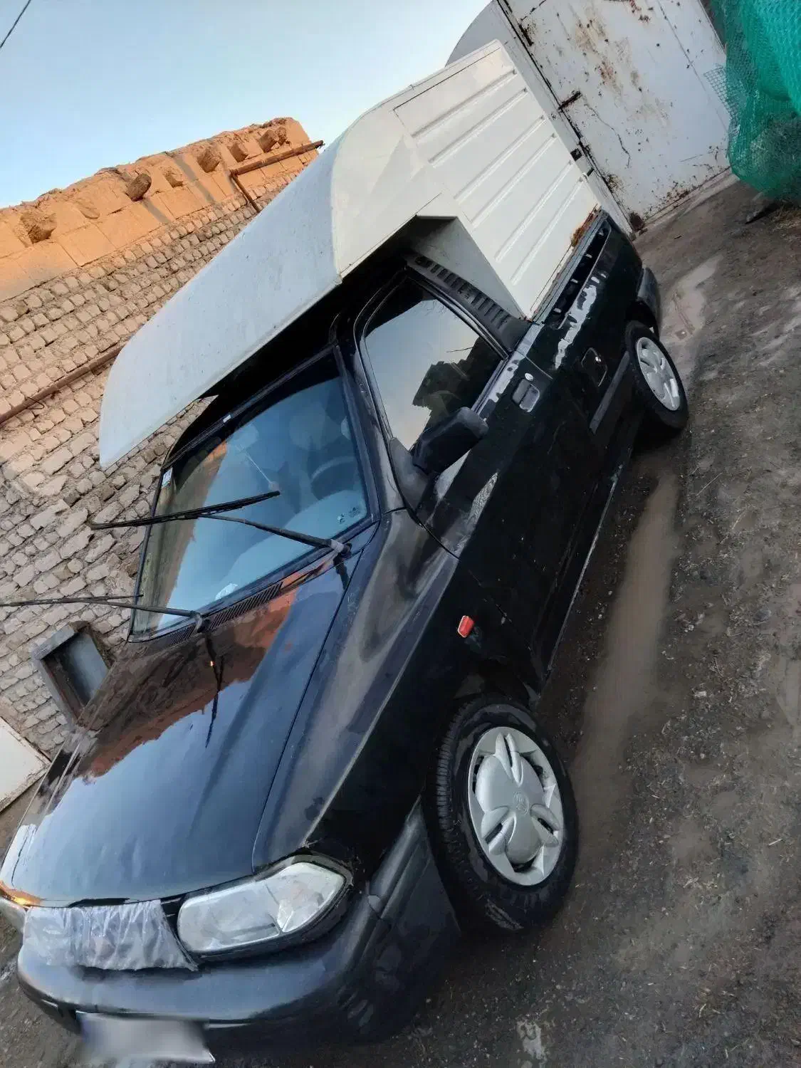 پراید وانت مشکی مدل ۹۳|خودرو سواری و وانت|چناران, |دیوار