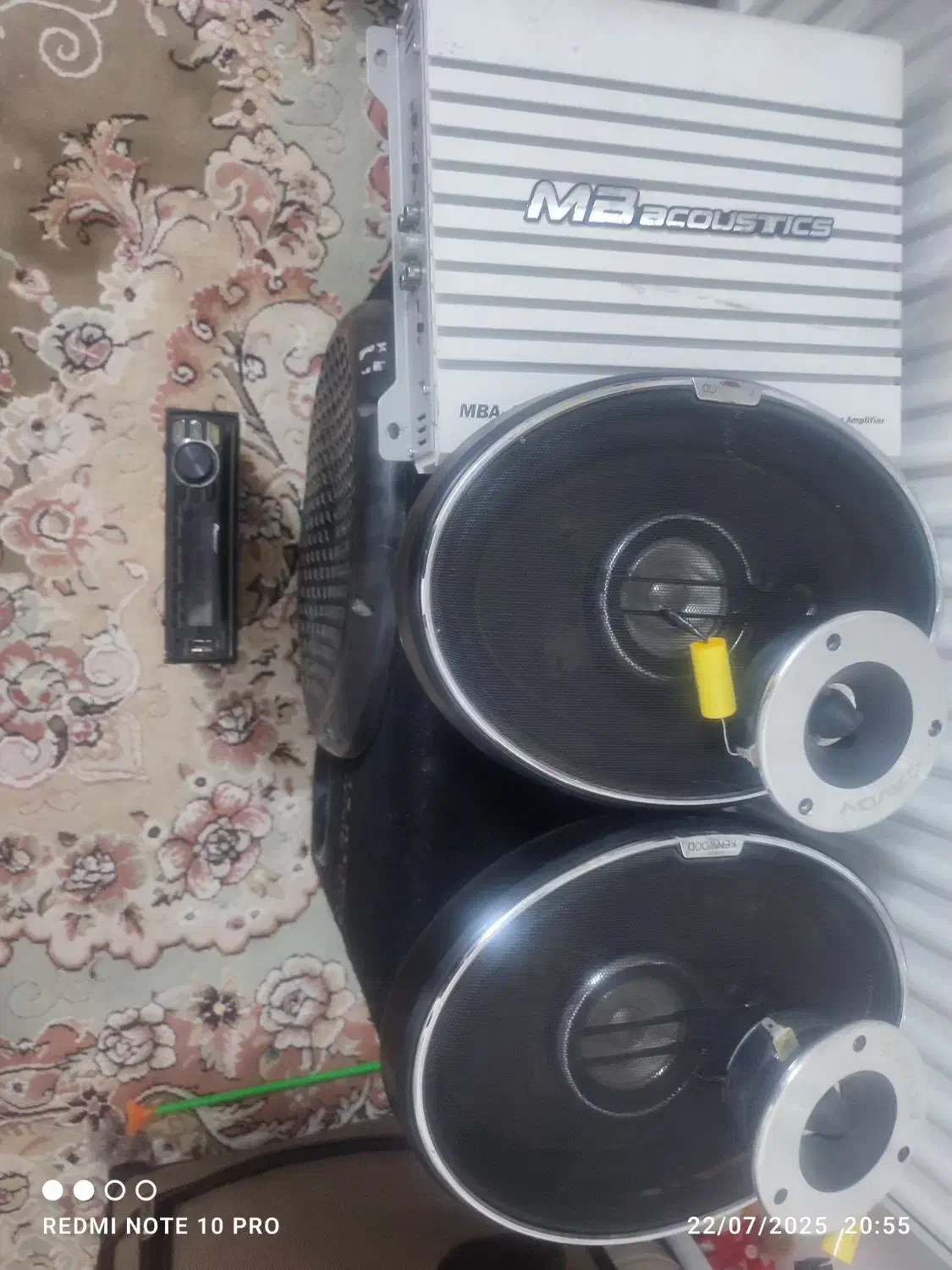 سیستم حرفه ای باند کنوود اصل معاوضه باموتورهندا|قطعات یدکی و لوازم جانبی|سبزوار, توحیدشهر|دیوار