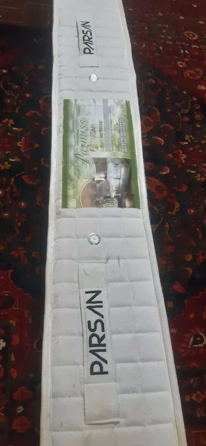 فروش خوشخواب پارسان درحد نو  و بدون فرورفتگی|تشک تختخواب|رشت, سعدی (تختی)|دیوار