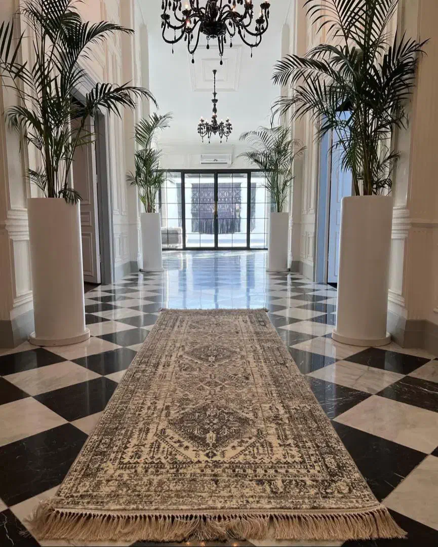 فرش و کناره قجری|فرش|دزفول, |دیوار