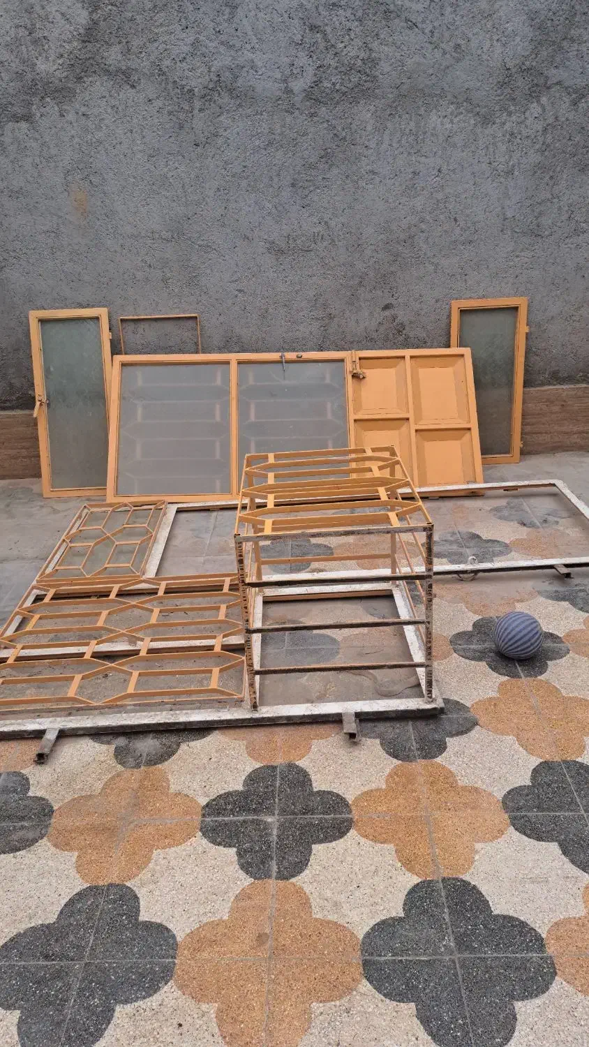 درب فلزی همراه با جای کولر|مصالح و تجهیزات ساختمان|میناب, |دیوار