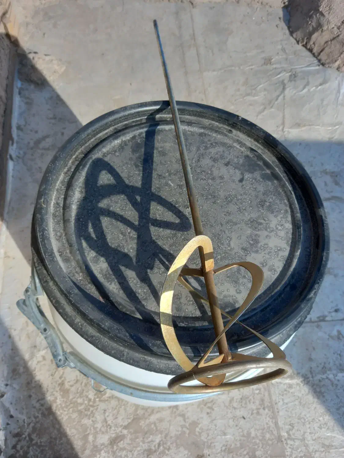 دبه ۱۲۰ لیتری با همزن|ظروف نگهدارنده، پلاستیکی، یکبارمصرف|کرمان, |دیوار