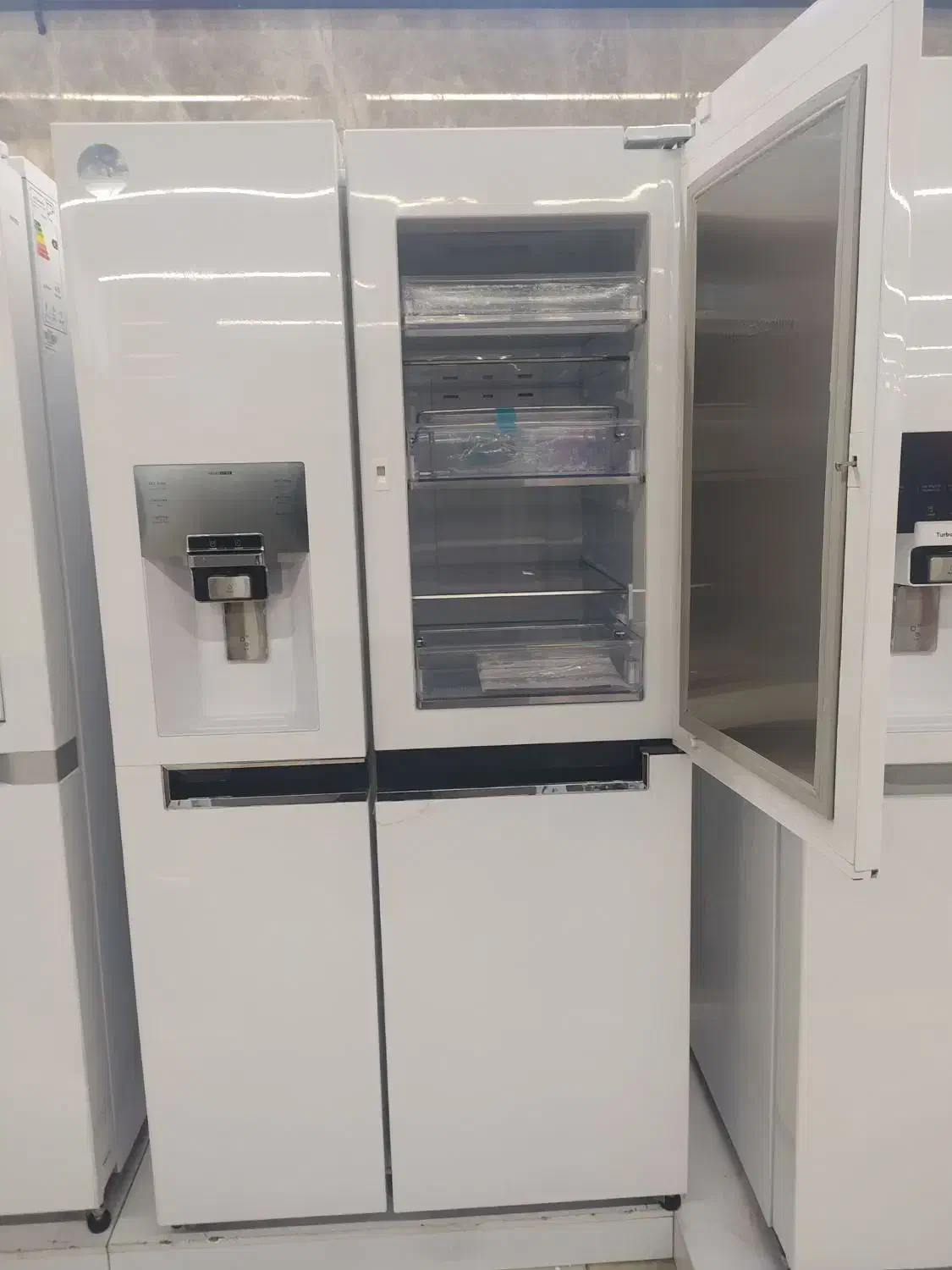 ساید بای ساید اسنوا و دوو ایکس ویژن هیوندایی و...|یخچال و فریزر|لنجان, |دیوار