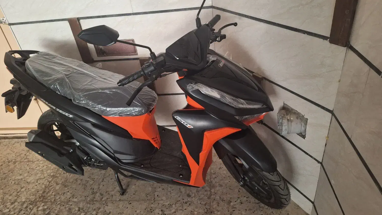 موتور آوا طرح کلیک ۱۵۰cc|موتورسیکلت|اصفهان, برازنده|دیوار